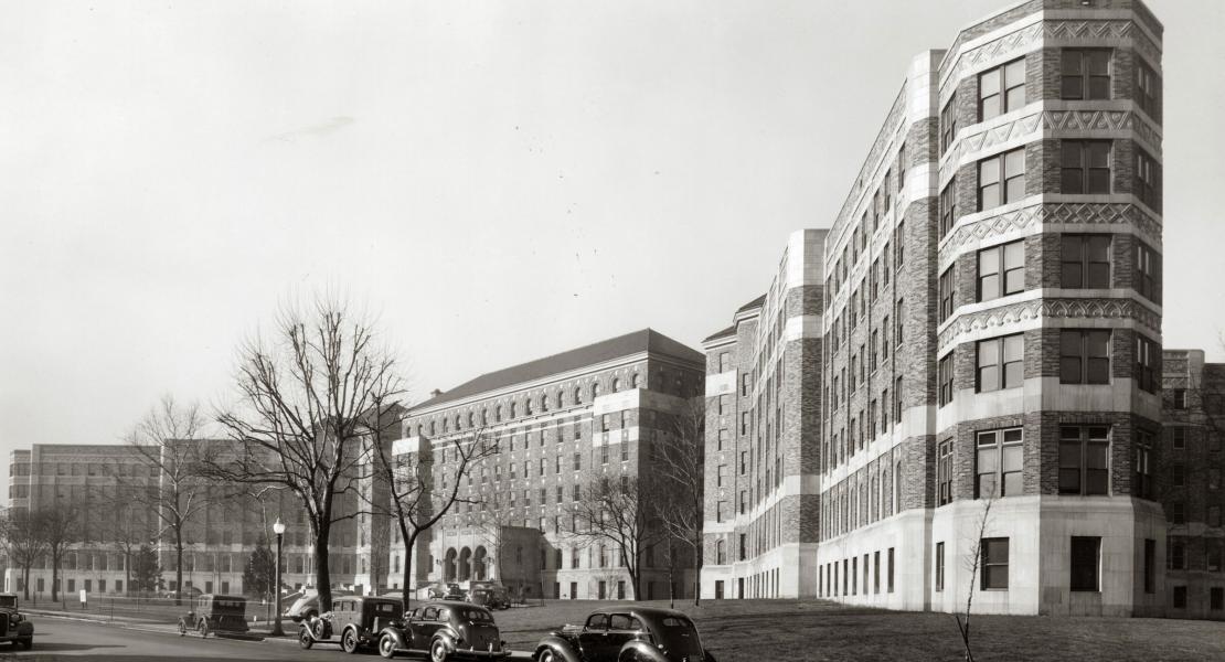 Homer G. Phillips Hospital, circa 1930s. [Missouri Historical Society, St. Louis, Photographs and Prints Collection, N22477]