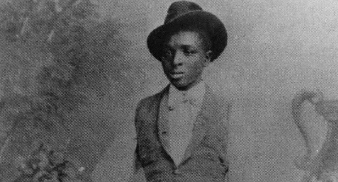 Carver as a child in Neosho, Missouri. [Courtesy of Tuskegee University Archives]