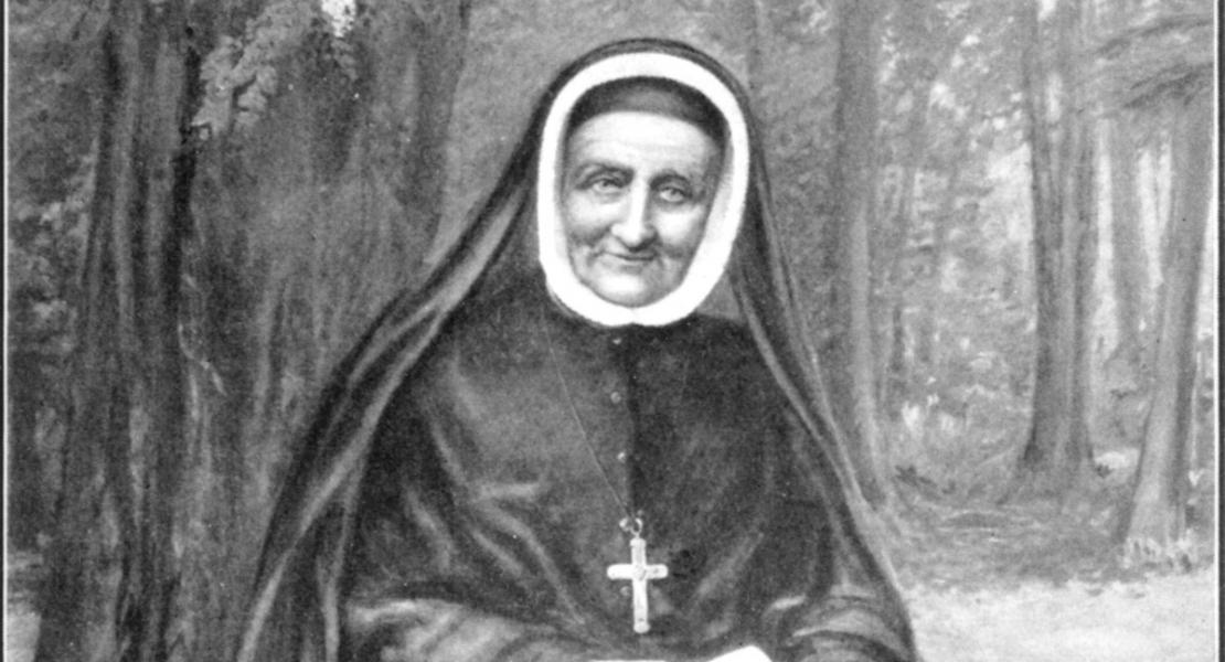 1.	This lithograph depicts Sister Rose Philippine Duchesne late in life. No known photographs of Sister Duchesne are known to exist.
