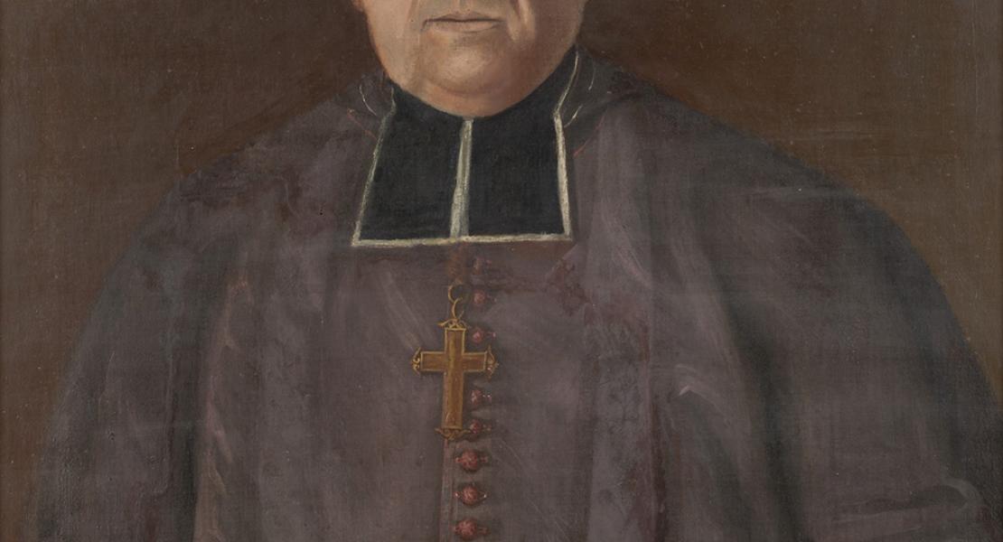 Jean-Olivier Briand, Meurin’s superior as bishop of Quebec. [Musée de la Civilisation, 1991.3883]