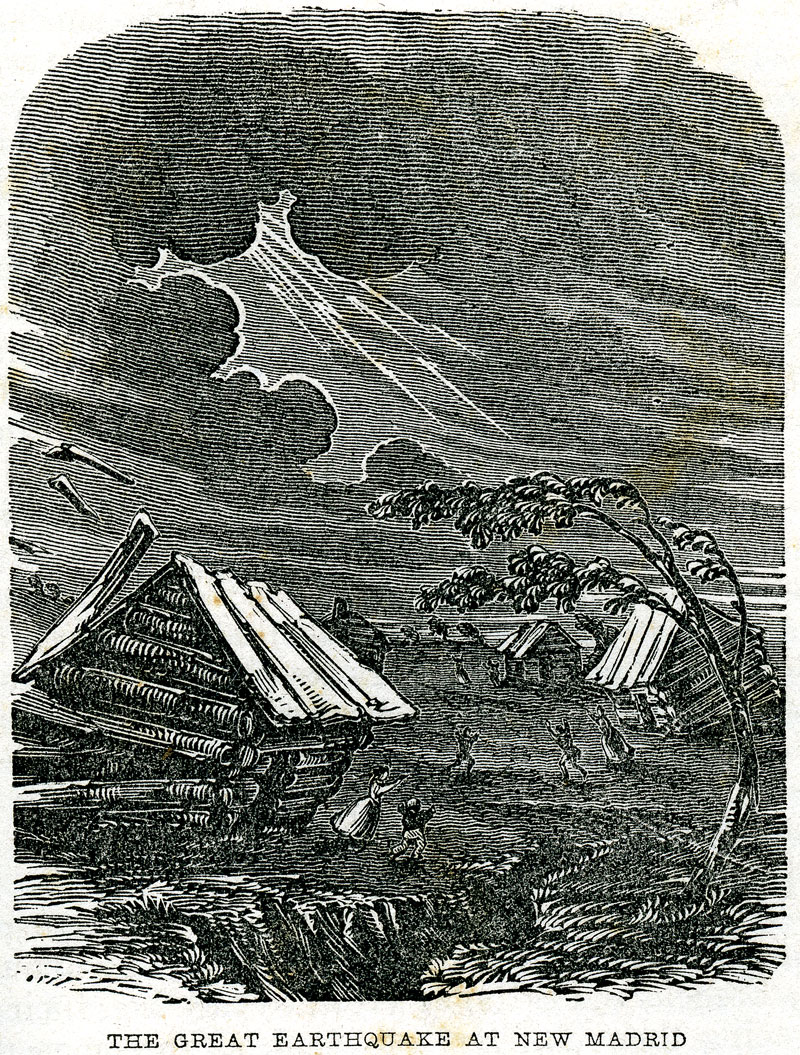 New Madrid Earthquakes Of 1811 1812 Missouri Encyclopedia