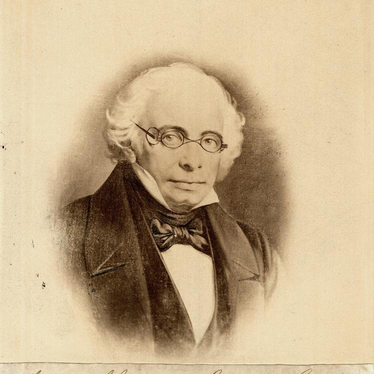 Charles de Hault Delassus. [Missouri Historical Society, St. Louis, Photographs and Prints Collection, N36696]