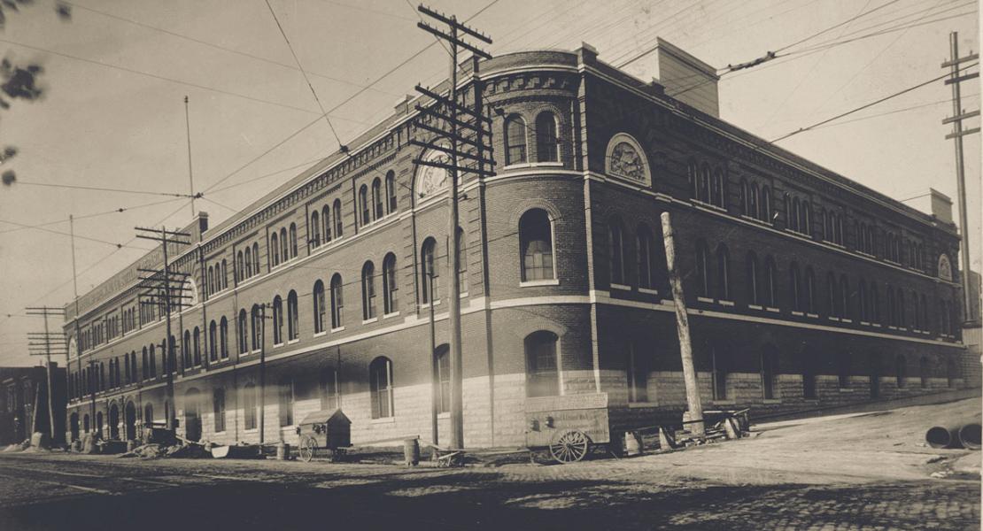 The Lemp Brewery bottling plant at Cherokee Street and Carondelet Avenue