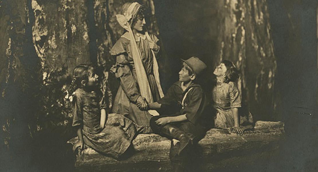 A photo still from Salomy Jane, a 1923 silent film. The film was based on Armstrong’s stage adaptation of Bret Harte’s short story. 