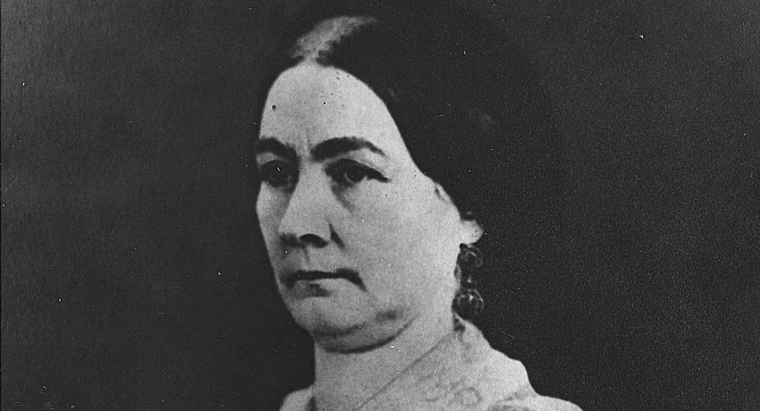 Martha (Head) Price, wife of Sterling Price. [State Historical Society of Missouri, Women of the Mansion Photograph Collection, P0536-014953]
