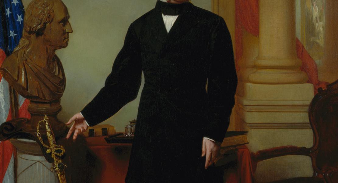 Portrait of Hamilton Rowan Gamble by Ferdinand T. L. Boyle. Boyle painted Gamble’s posthumous portrait in 1864. [Missouri Historical Society, St. Louis, Objects Collection, 1956-360-0001]