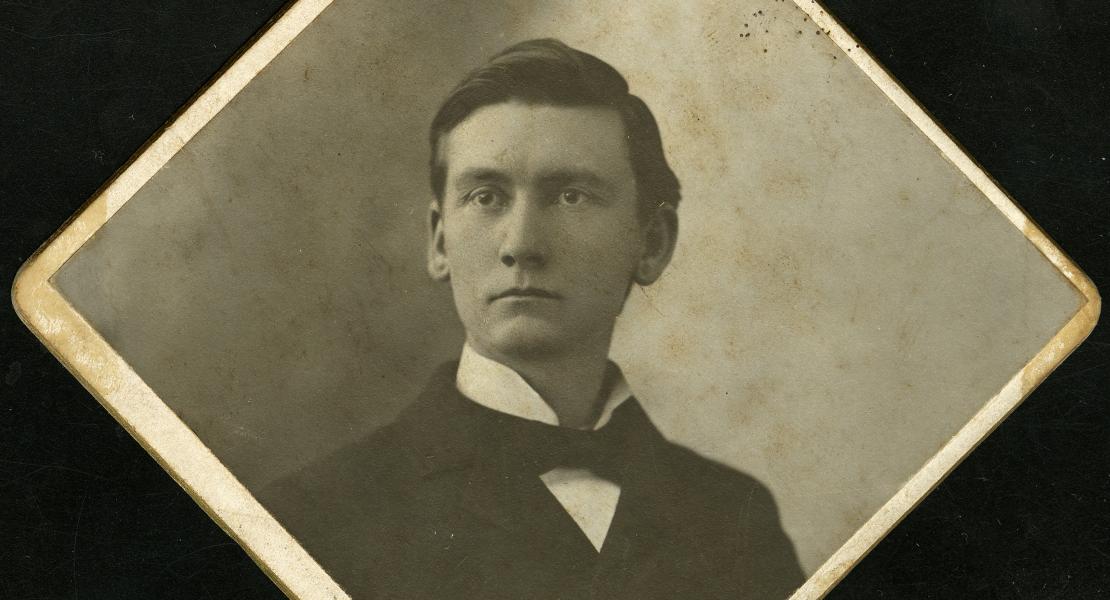 Curtis Marbut in 1889. [State Historical Society of Missouri, Curtis Fletcher Marbut Papers, C3720]