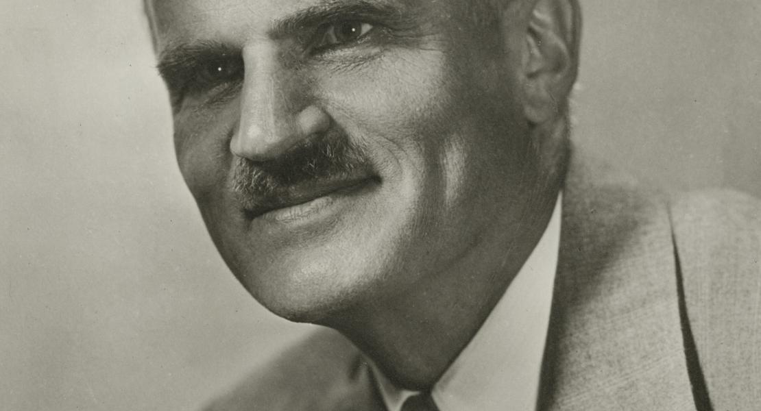 Arthur Holly Compton in his later years. [Missouri Historical Society, St. Louis, P0011-00008]