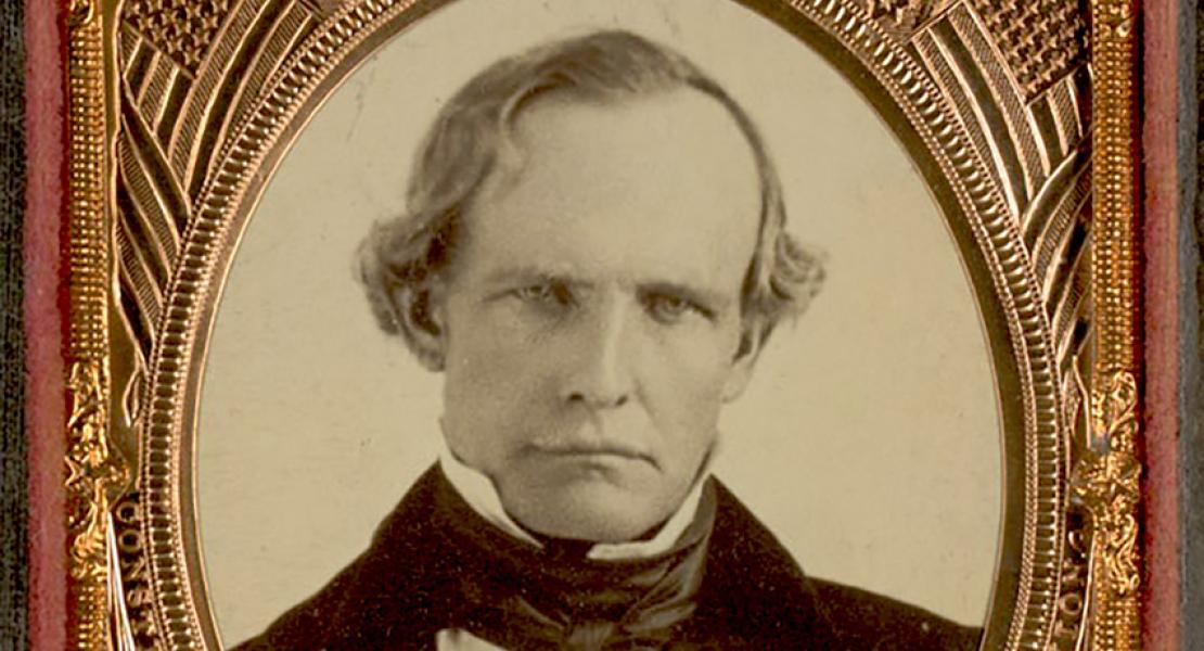 Peter Hardeman Burnett, circa 1860. [University of California, Berkeley, Bancroft Library] 
