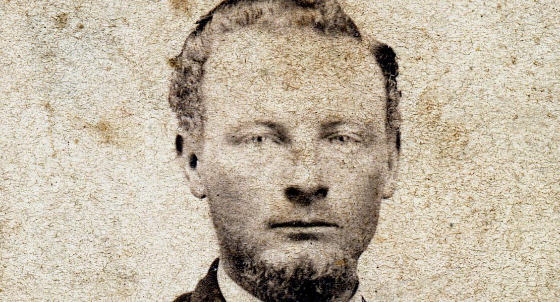 Cole Younger, circa 1866. [State Historical Society of Missouri, B. James George Sr. Photograph Collection, P0010-024263]