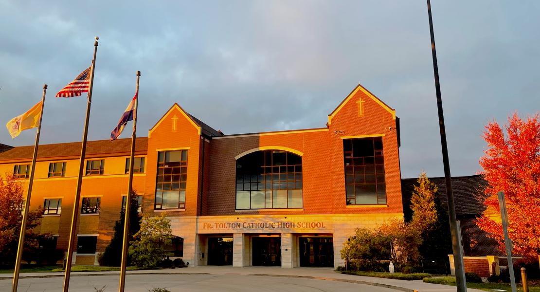 Father Tolton Catholic High School in Columbia, Missouri, 2024. [Photo by John Brenner]