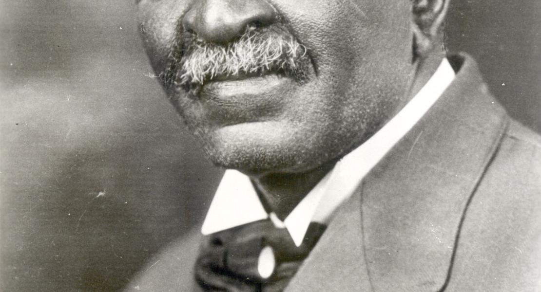 George Washington Carver. [Courtesy of Tuskegee University Archives]