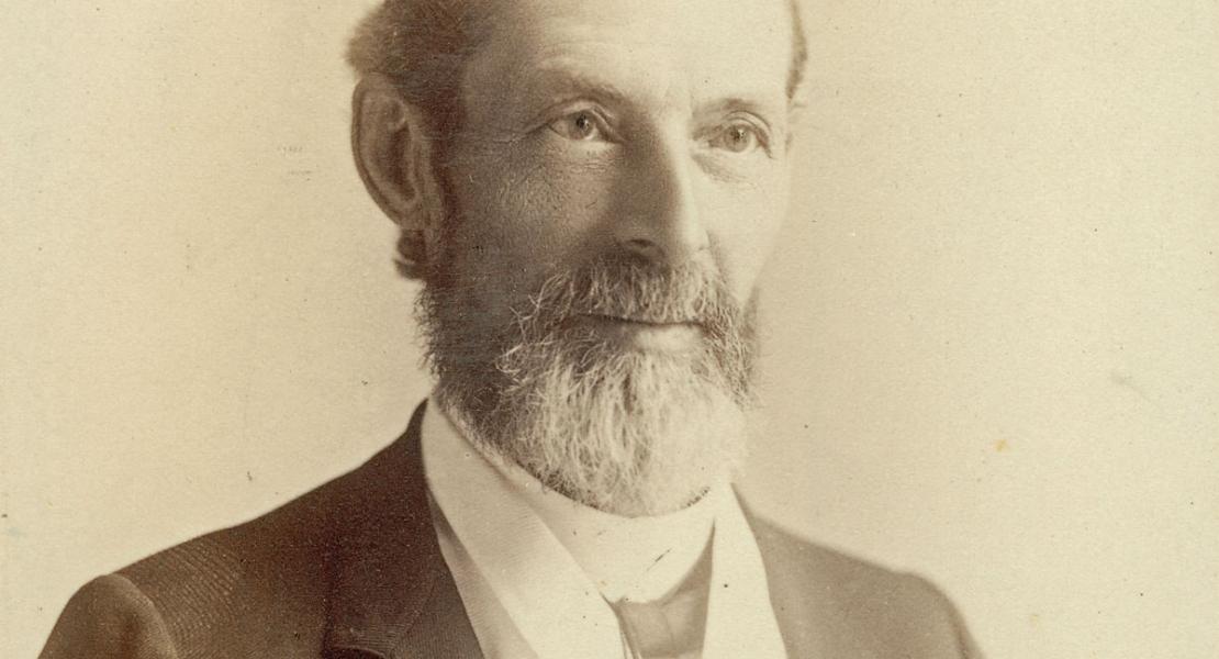 John Wesley Emerson, circa 1880. Photograph by John A. Scholten. [Missouri Historical Society, St. Louis, Photographs and Prints Collection, P0233-2542]