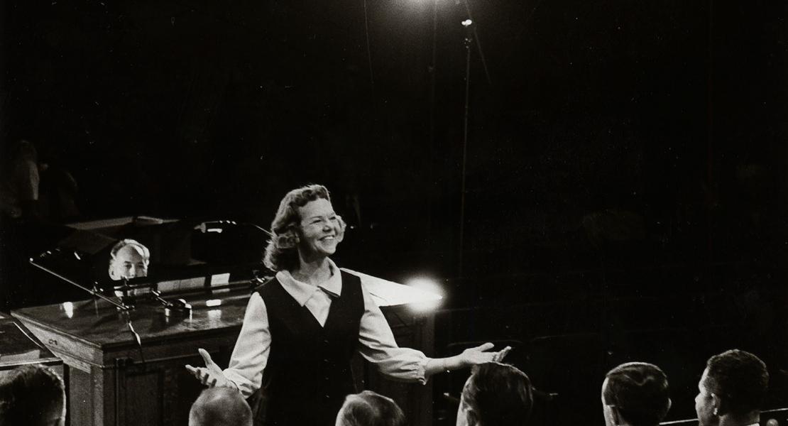 Kathryn J. Kuhlman. [Courtesy of the Wheaton College Billy Graham Center Archives]