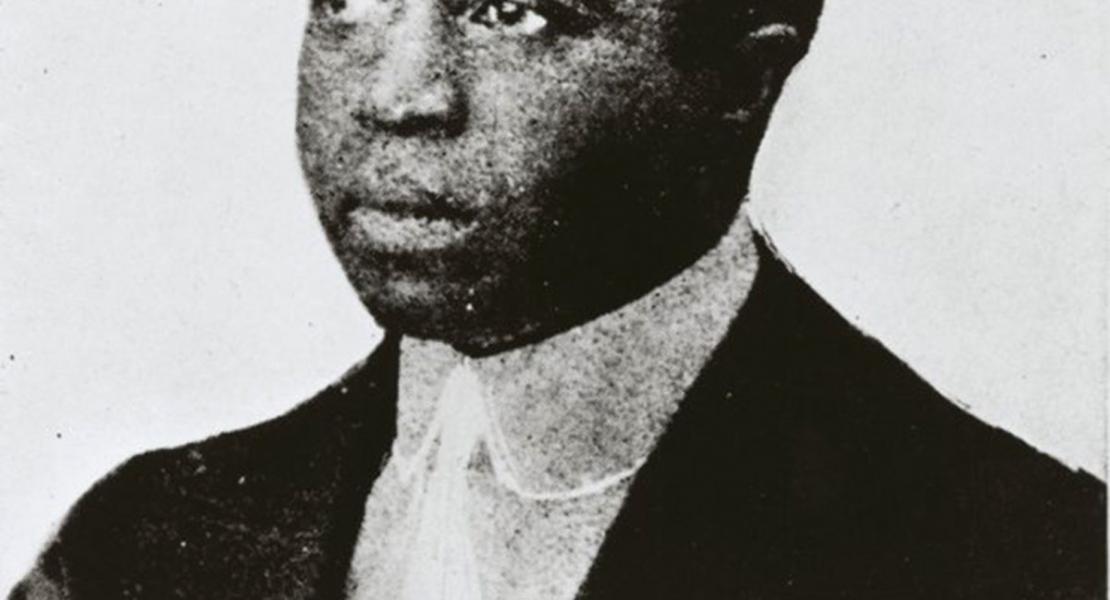 Scott Joplin. [New York Public Library, Schomburg Center for Research in Black Culture, Photographs and Prints Division, 1692841]