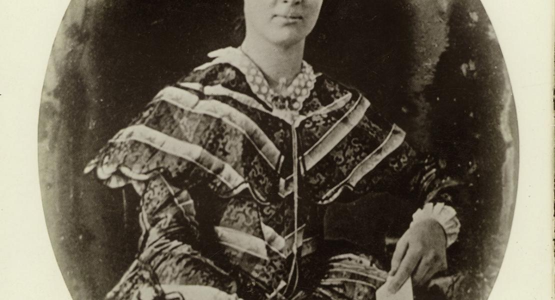 Susan Shelby Magoffin. [Missouri Historical Society, St. Louis, Photographs and Prints Collection, N12846] 