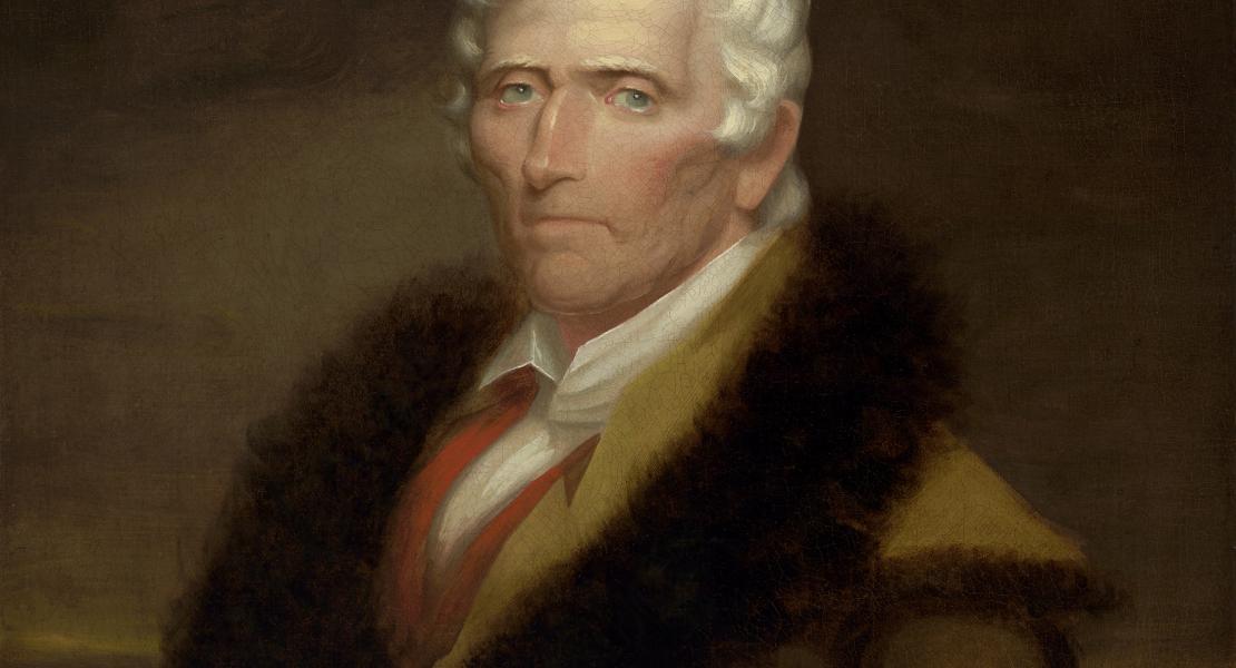 Daniel Boone. Boone sat for artist Chester Harding shortly before his death in 1820. It is the only known portrait of Boone painted from life. [National Portrait Gallery, Smithsonian Institution, NPG.2015.102] 