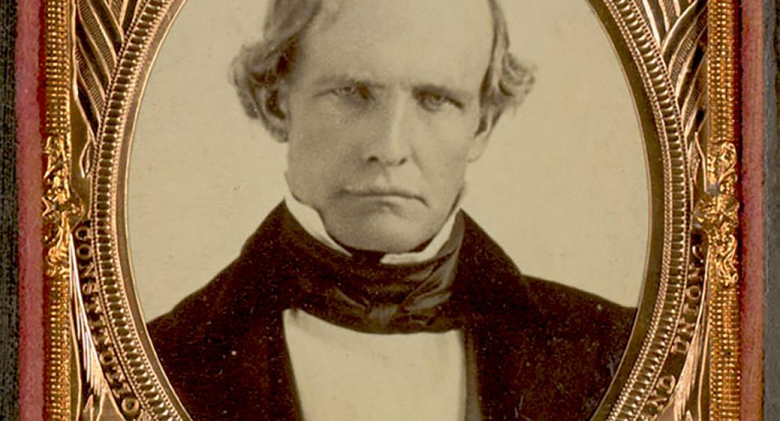 Peter Hardeman Burnett, circa 1860. [University of California, Berkeley, Bancroft Library] 