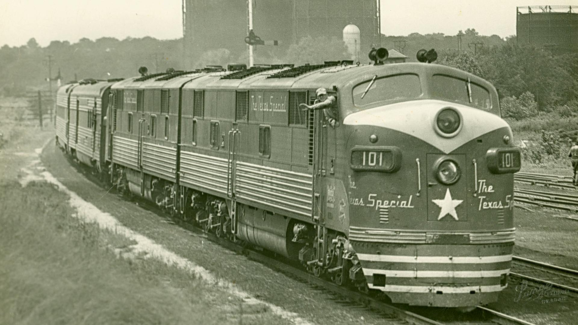 Frisco passenger train 